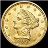 Image 1 : 1851 $2.50 Gold Quarter Eagle UNCIRCULATED