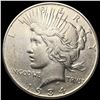 1934 Silver Peace Dollar NEARLY UNCIRCULATED