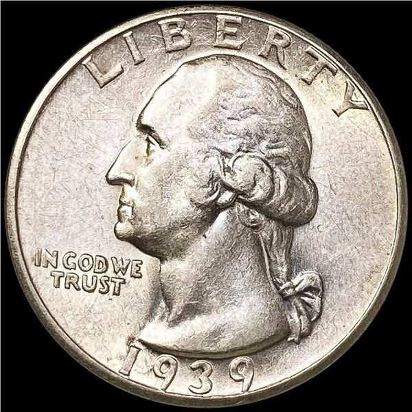 1939-D Washington Silver Quarter UNCIRCULATED
