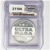 Image 2 : 2024 1oz Silver MAGA King Trump ICG BU DCAM