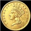 1856 Rare Gold Dollar NEARLY UNCIRCULATED