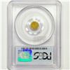 Image 2 : 1868 Round California Gold Quarter PCGS MS63