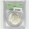 1887-O Morgan Silver Dollar PCGS MS62