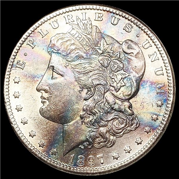 1897-S Morgan Silver Dollar UNCIRCULATED