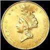 Image 1 : 1854 Rare Gold Dollar CLOSELY UNCIRCULATED