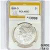 1889-O Morgan Silver Dollar PGA MS63