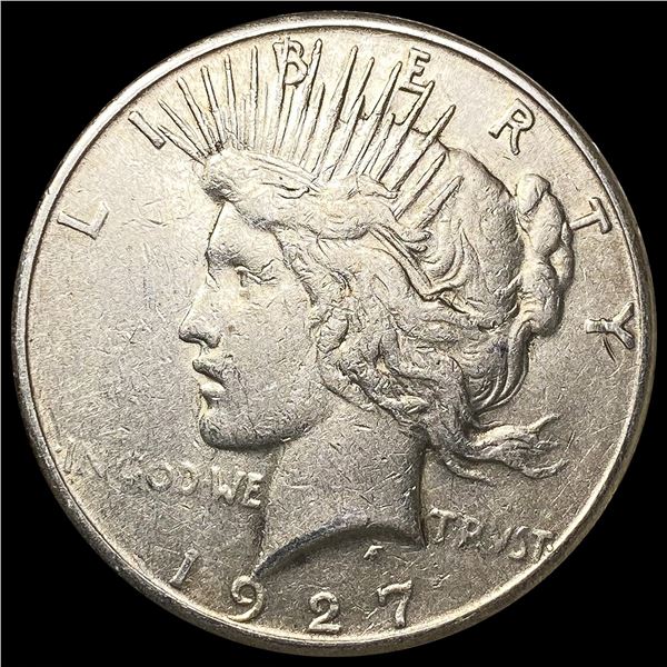 1927-S Silver Peace Dollar NEARLY UNCIRCULATED