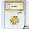 Image 1 : 1900 $2.50 Gold Quarter Eagle PGA PR64