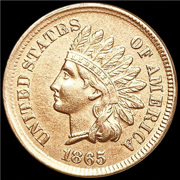 1865 Indian Head Cent CLOSELY UNCIRCULATED