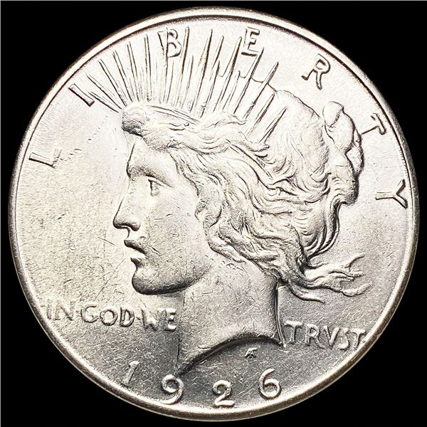 1926-S Silver Peace Dollar CLOSELY UNCIRCULATED