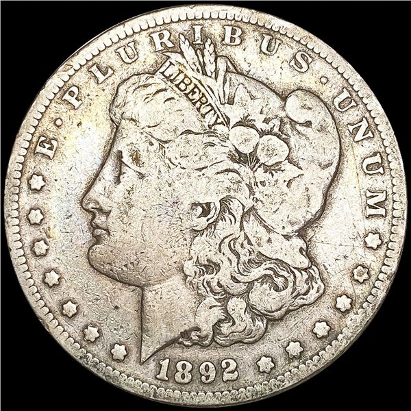 1892-CC Morgan Silver Dollar NICELY CIRCULATED