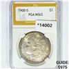 1900-S Morgan Silver Dollar PGA MS63
