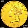 1859 $10 Gold Eagle CHOICE AU