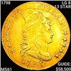 1798 LG 8 13 Star $5 Gold Half Eagle UNC
