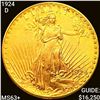 1924-D $20 Gold Double Eagle CHOICE BU +