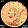 1819 Coronet Head Large Cent SUPERB GEM BU RD