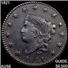 1821 Coronet Head Large Cent CHOICE AU