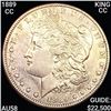 1889-CC KING CC Morgan Silver Dollar CHOICE AU
