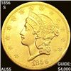 1856-S $20 Gold Double Eagle CHOICE AU