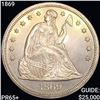 Image 1 : 1869 Seated Liberty Dollar UNCIRCULATED +