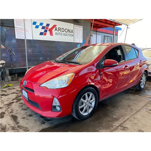 2012 TOYOTA PRIUS C