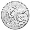Image 1 : 2021 BARBADOS 1-OZ SILVER CARIBBEAN OCTOPUS BU