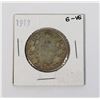 Image 1 : 1917 CANADA 50CENT G-VG(G-6) SILVER COIN