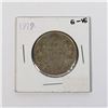 Image 1 : 1919 CANADA 50CENT G-VG(VG-6) SILVER COIN