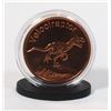 Image 3 : 1-OZ FINE COPPER VELOCIRAPTOR ROUND