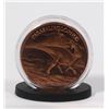 Image 3 : 1-OZ FINE COPPER PARASAUROLOPHUS ROUND