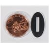 Image 1 : 1-OZ FINE COPPER SPINOSAURUS ROUND