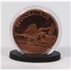 Image 3 : 1-OZ FINE COPPER SPINOSAURUS ROUND
