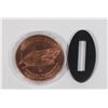 Image 1 : 1-OZ FINE COPPER MEGALODON ROUND
