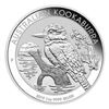 Image 1 : 1-OZ 2019 AUSTRALIAN KOOKABURRA SILVER COIN