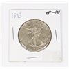 Image 1 : 1943 WALKING LIBERTY HALF DOLLAR EF-AU