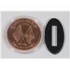 Image 3 : 1-OZ FINE COPPER ROUND ROBERT E. LEE