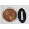 Image 2 : 1-OZ FINE COPPER ROUND BUFFALO