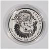 Image 2 : 2018 1-OZ CANADIAN LUCKY DRAGON SILVER COIN