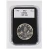 Image 1 : 1959 CANADIAN SILVER DOLLAR COMES IN STACKABLE