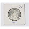 Image 1 : 1964 CANADA HALF DOLLAR BU (80% SILVER)