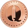 Image 1 : 1-OZ FINE COPPER TRUMP THEME ROUND Q