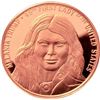 Image 1 : 1-OZ FINE COPPER TRUMP THEME ROUND MELANIA