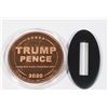 Image 3 : 1-OZ FINE COPPER TRUMP THEME ROUND MELANIA