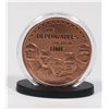 Image 4 : 1-OZ FINE COPPER TRUMP THEME ROUND DEPLORABLES