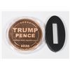 Image 3 : 1-OZ FINE COPPER TRUMP THEME ROUND SILENT