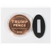 Image 3 : 1-OZ FINE COPPER TRUMP THEME ROUND MAGA HAT