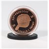 Image 4 : 1-OZ FINE COPPER TRUMP THEME ROUND MAGA HAT