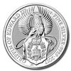 Image 1 : 2-OZ QUEENS BEAST: GRIFFIN SILVER COIN