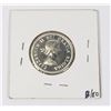Image 2 : 1963 CANADA 25CENT COIN PROOF LIKE 80% SILVER