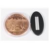 Image 1 : 1-OZ FINE COPPER ROUND -ICE AGE SERIES- CAVE